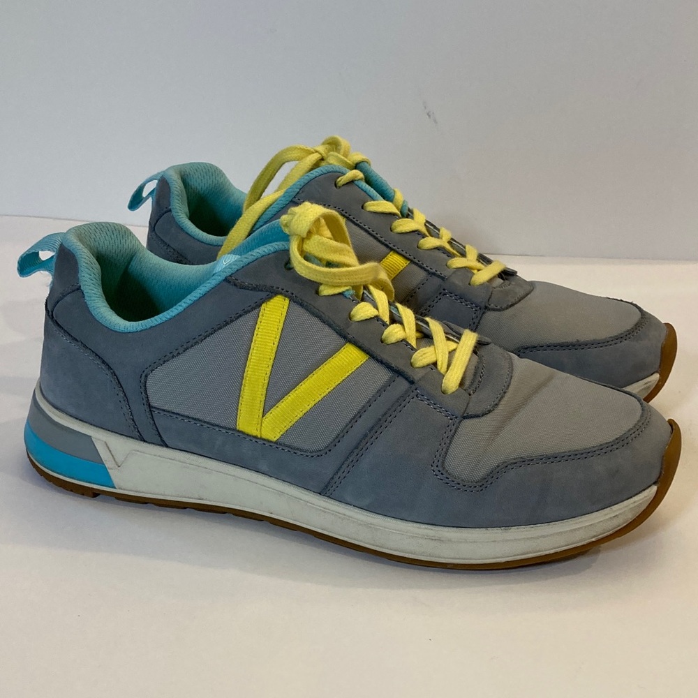 Vionic Gray and Yellow Rechelle Women's Sneakers size 8